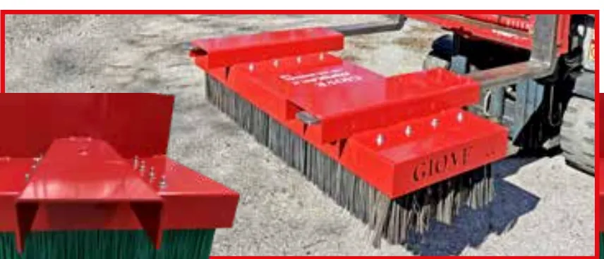 Attacco Forche 1,5 x 0,5 – Scopa industriale compatta per spazi ridotti